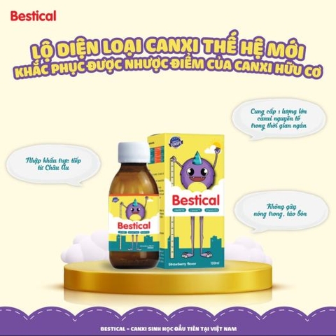 Canxi sinh học Bestical giúp xương chắc khỏe