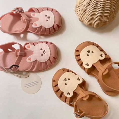 Sandal rọ thỏ và gấu