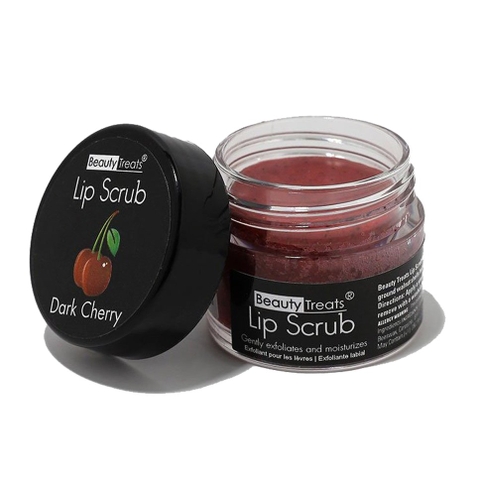 Tẩy da chết môi Beauty Treats Lip Scrub Dark Cherry 10ml chính hãng