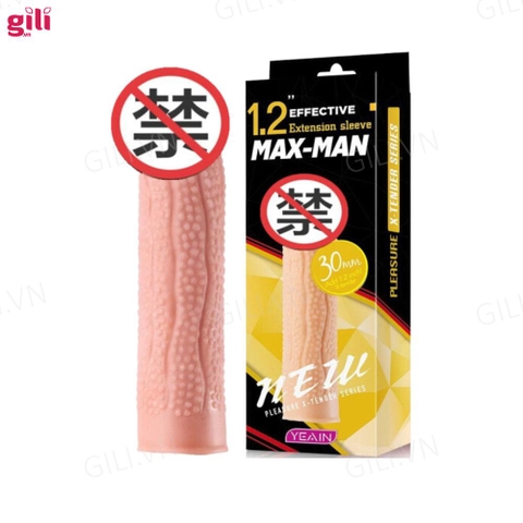 Bao cao su đôn dên Max-Man YY911 tăng kích thước chính hãng