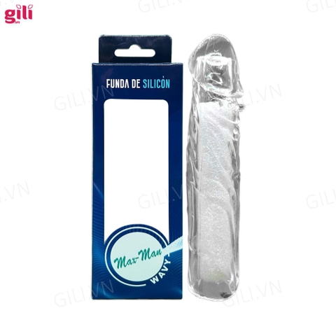 Bao cao su đôn dên silicone Đầu Gân tăng kích thước chính hãng