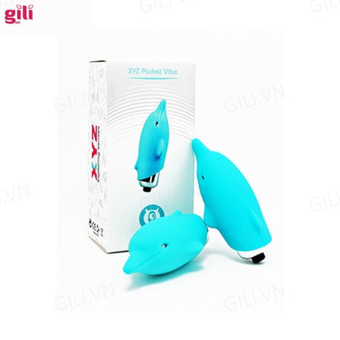 Đạn rung massage XYZ Pocket Vibe Cá Heo chính hãng