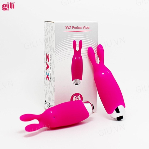 Đạn rung massage XYZ Pocket Vibe Thỏ chính hãng