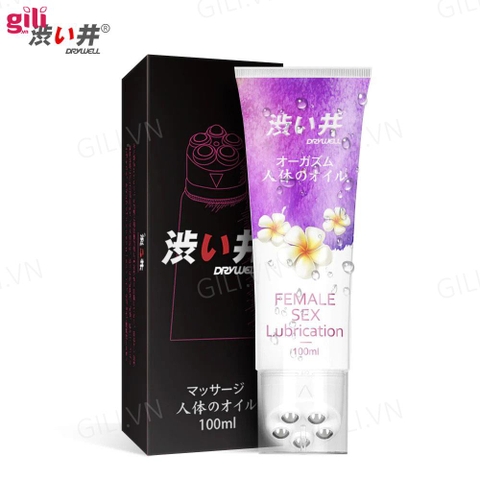 Gel bôi trơn Drywell Massage Băng Hoả 100ml L-30 tăng khoái cảm chính hãng