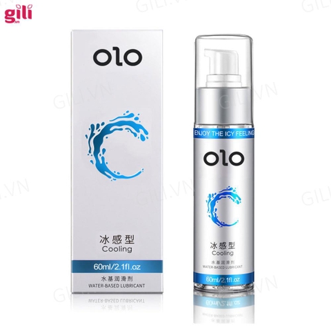 Gel bôi trơn tinh chất bạc hà Olo Cooling 60ml chính hãng