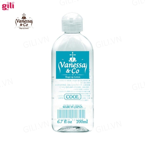 Gel bôi trơn Vanessa & Co Cold tinh chất bạc hà 200ml chính hãng