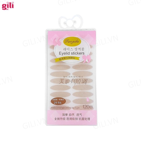 Miếng dán mí Trangzhi Eyelid 120 miếng chính hãng