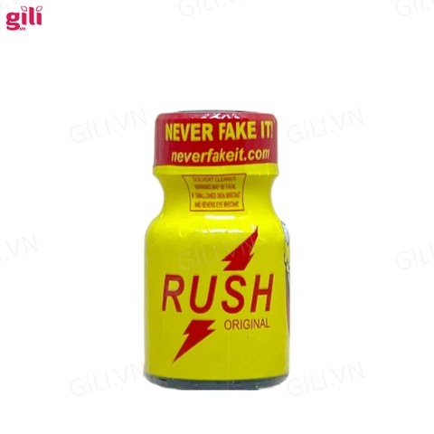 Nước ngửi Popper Rush vàng tăng kích thích chai 10ml chính hãng