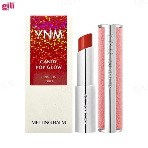 Son dưỡng YNM Candy Pop Glow Melting Balm Crimson Chili 3g chính hãng