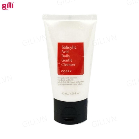 Sữa rửa mặt Cosrx Salicylic Acid Daily Gentle Cleanser 50ml chính hãng