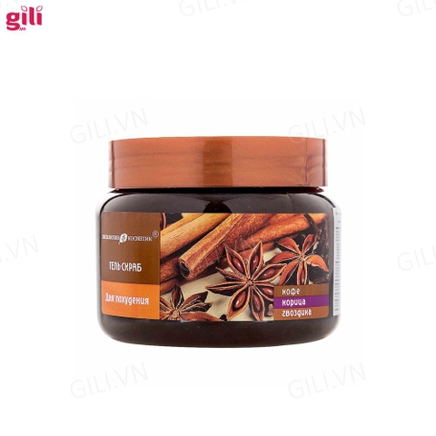 Tẩy da chết quế hồi Body Scrub Coffee Cloves Cinnamon 380gr chính hãng