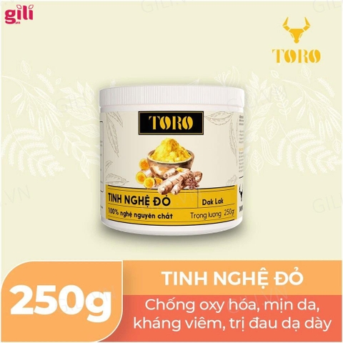 Tinh nghệ đỏ Toro 250gr chính hãng