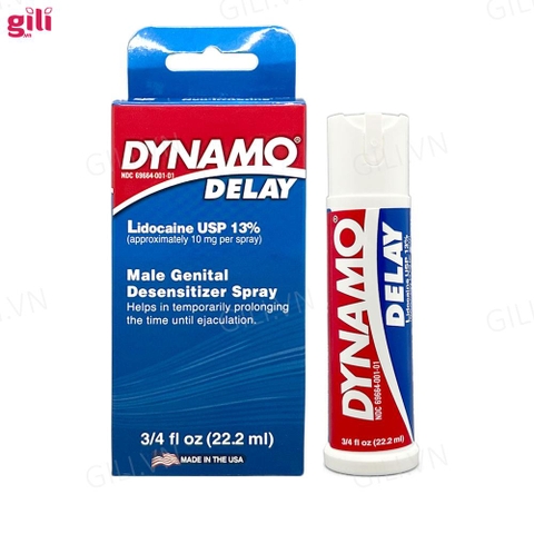 Xịt chống xuất tinh sớm Dynamo Delay 22.2ml chính hãng