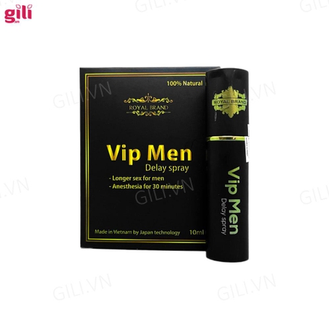 Xịt chống xuất tinh sớm Vip Men 10ml chính hãng