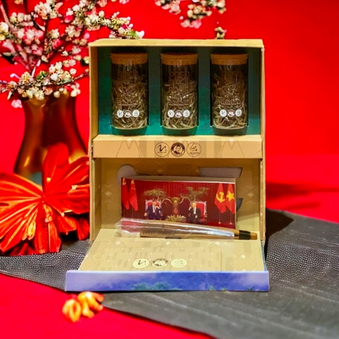 Bạch Trà Chốt Đỉnh 2000 Shan Tuyết Cổ Thụ Tây Côn Lĩnh - Hà Giang