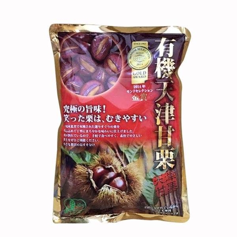 Hạt dẻ hấp sẵn hữu cơ Nhật 260g - Genseida