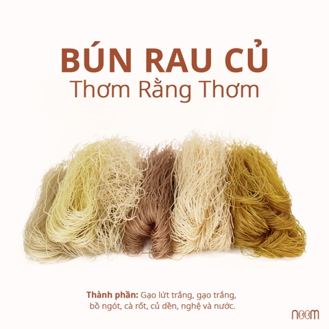 Bún rau củ Noom-túi 500gr