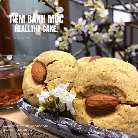 Bánh Quy Nguyên Cám Hạnh Nhân