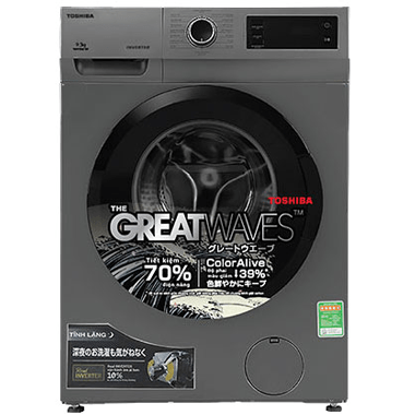 Máy giặt lồng ngang Toshiba inverter 8.5 kg TW-BK95S3V (SK) chính hãng