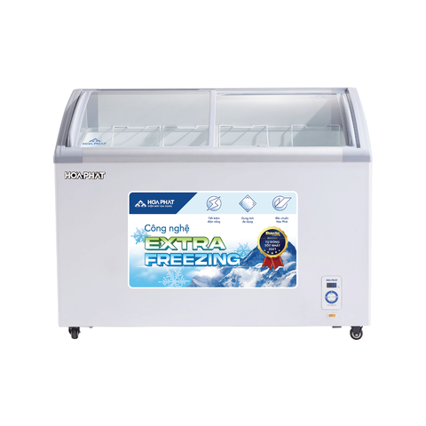 Tủ đông trưng bày Hòa Phát 451 lít mặt kính HSF AD6451.C1
