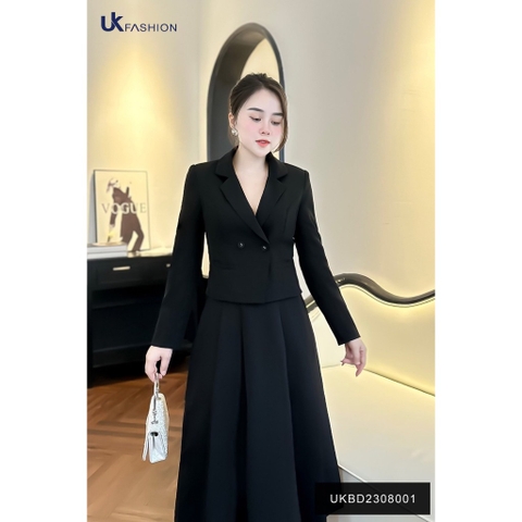 Áo Vest Túi 2 Cúc Bọc UK Fashion Chất Liệu Cao Cấp, Lên Form Đứng Dáng UKAK2310001