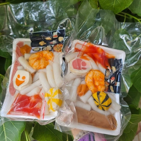 Set lẩu Tokbokki ( Khay 300gr )