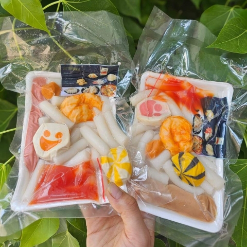 Set lẩu Tokbokki ( Khay 300gr )