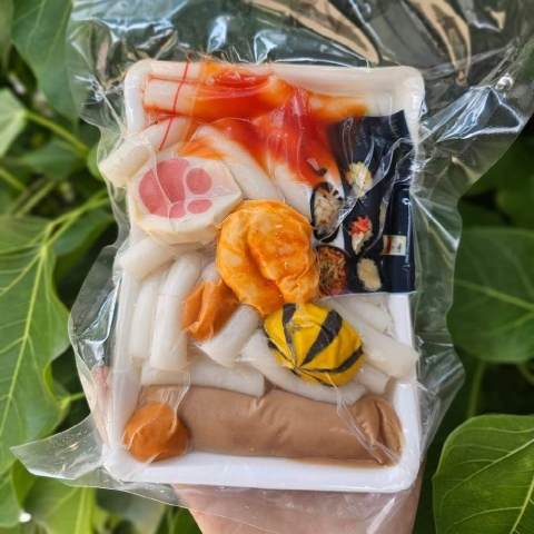 Set lẩu Tokbokki ( Khay 300gr )