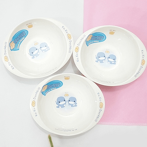 Bát ăn dặm cho bé có tay cầm Kuku