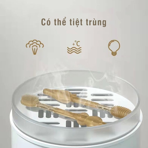 Bộ Rơ lưỡi và bàn chải silicon cho bé