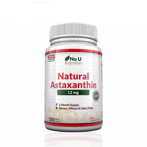 NuU Astaxanthin 12mg (180 Viên)