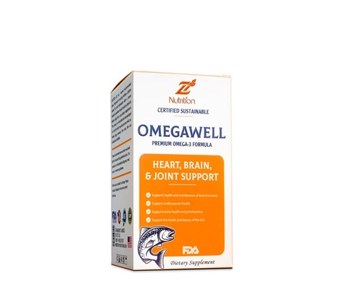 ZNUTRITION OMEGA WELL - Dầu Cá 60 Viên