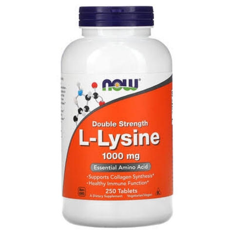 Now Lysine 1000mg 250 Viên