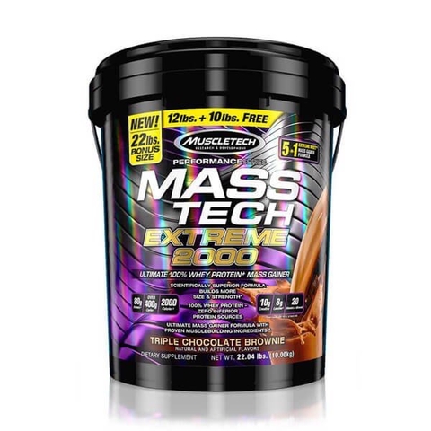 Sữa Tăng Cân Tăng Cơ MuscleTech MassTech Extreme 2000 22lbs (10kg)