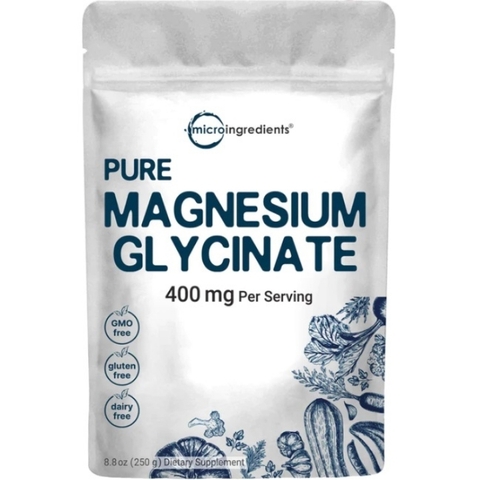 MICRO INGREDIENTS MAGNESIUM GLYCINATE (400 MG - 108 LẦN DÙNG)