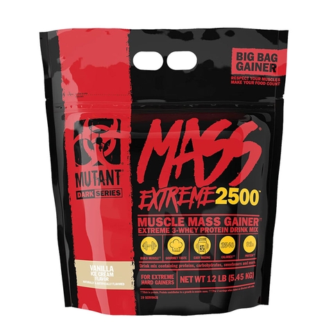 Mutant Mass Extreme 2500 Sữa Tăng Cân 12LBS