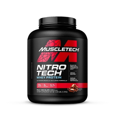 MuscleTech - Nitro-Tech Whey Protein 4lbs