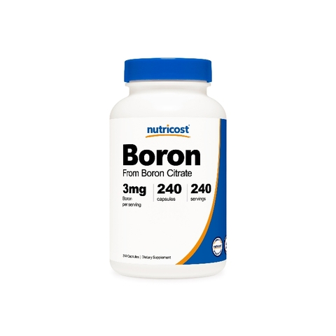 Nutricost Boron 5mg 240 Viên