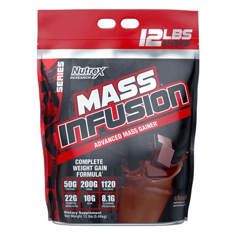 Nutrex Mass Infusion Sữa Tăng Cân 12LBS