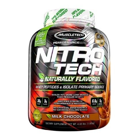 MuscleTech - Nitro-Tech Naturally Flavored (4 Lbs)