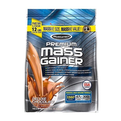 MUSCLETECH PREMIUM MASS GAINER Sữa Tăng Cân 12LBS ( 5,4KG )