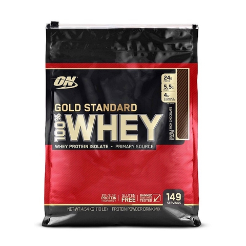 OPTIMUM NUTRITION GOLD STANDARD Whey Protein 10lbs 149 Servings
