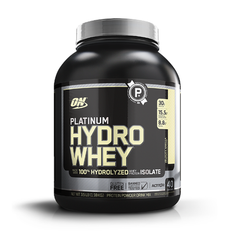 OPTIMUM NUTRITION PLATINUM HYDRO Whey Protein Tăng Cơ 100% Hydrolyzed Isolate 3.5LBS