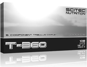 SCITEC T-360 TESTOSTERONE BOOSTER 108 Viên