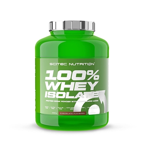 SCITEC NUTRITION 100% WHEY PROTEIN ISOLATE 2000 GAMS (80 SERVINGS)