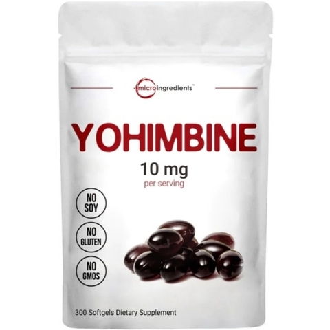 Micro Ingredients - Yohimbine 10mg (300 viên)