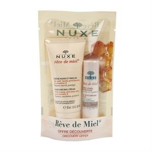 Set Kem Dưỡng Tay - Móng Và Son Dưỡng Nuxe Reve De Miel