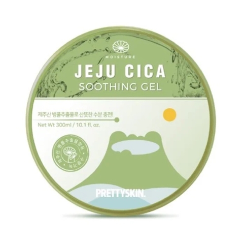 Gel Dưỡng Da Rau Má PrettySkin Jeju Cica Soothing Gel