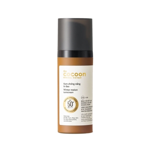 Kem Chống Nắng Cocoon Bí Đao Winter Melon Sunscreen SPF50+ PA++++