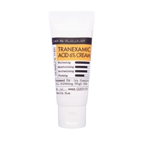 Kem Dưỡng Mờ Nám Derma Factory Tranexamic Acid 6% Cream